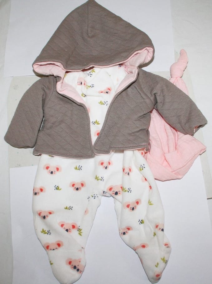 Paola Reina Kledingset Bebitos meisje koala (45cm)