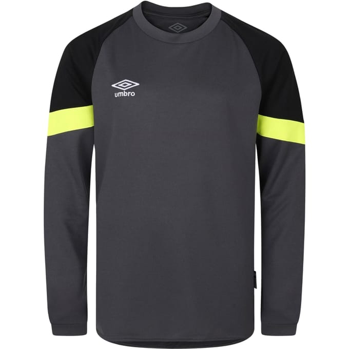 Umbro Doelmannenshirt voor jongens (ZWART/GEEL)