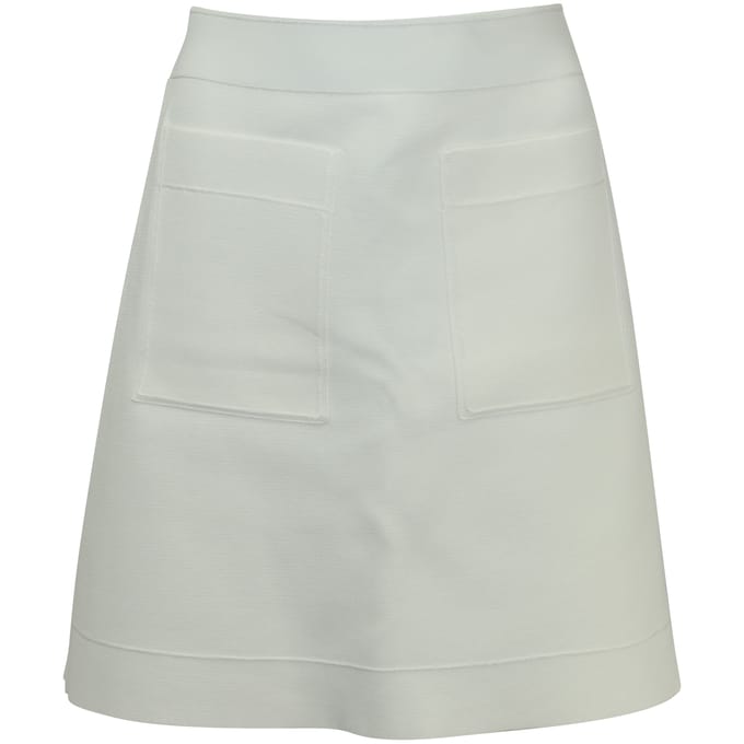 Sandro Paris Elanna Ponte minirok in witte viscose