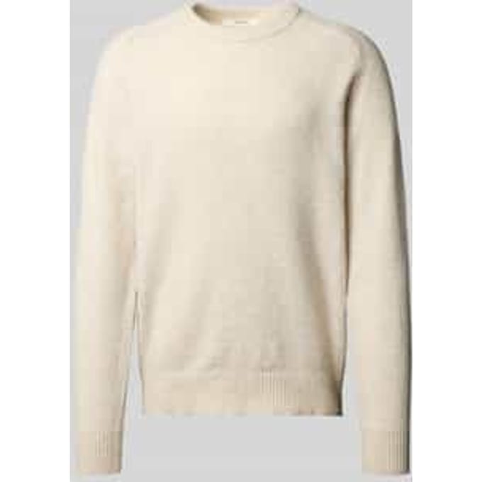 Regular fit gebreide pullover met alpaca-wol aandeel model 'RAI'