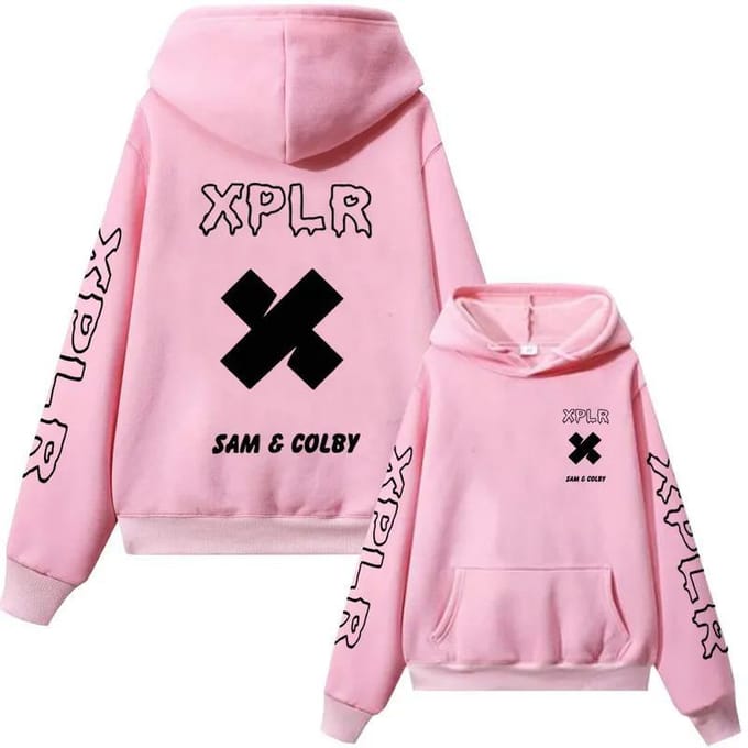 Xplr Hoodie Sam en Colby Chainlink Hoodies S white