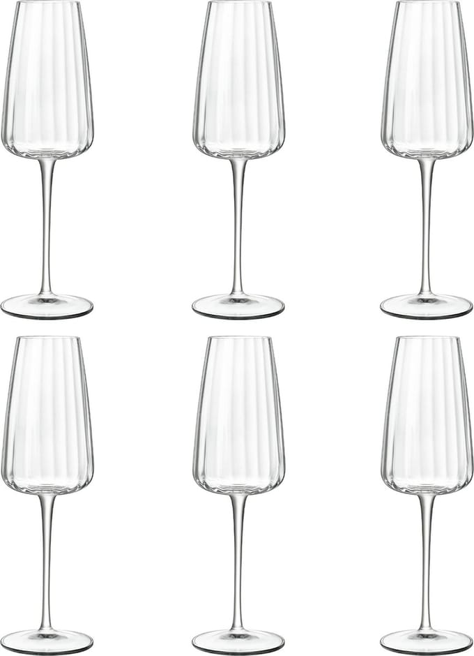 Luigi Bormioli Speakeasy Swing - Champagneglas - 21 cl - 6 stuks