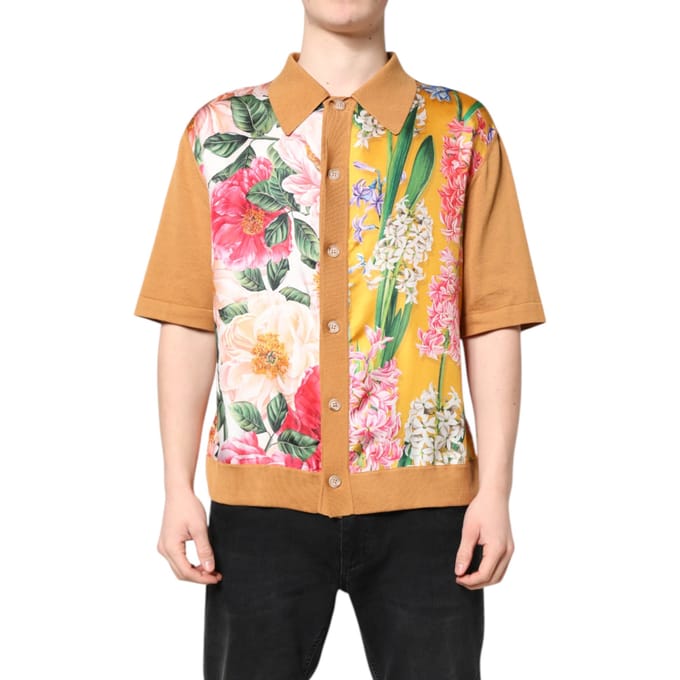 Bloemenprint Brei Cardi