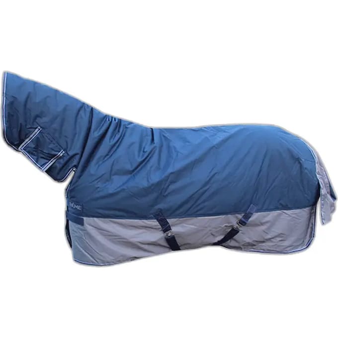 Equitheme Combo Tyrex 600 D Polyfil 350g Uitloopkleed Blauw 145-105 cm