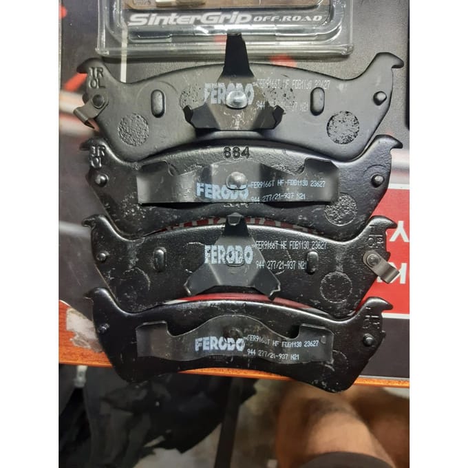 Remblokset FERODO FDB1130, achter