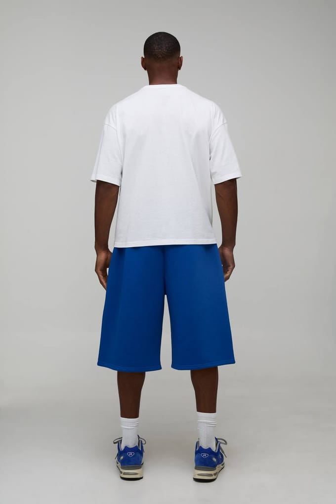Essential Jersey Jort | Cobalt | Size Small