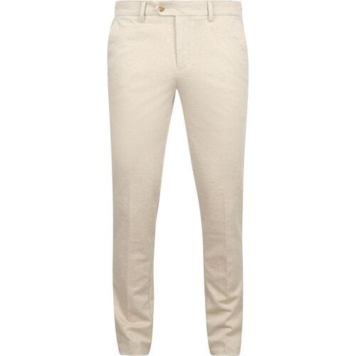Suitable Das Pantalon Houndstooth Sand - Maat 98 - Heren
