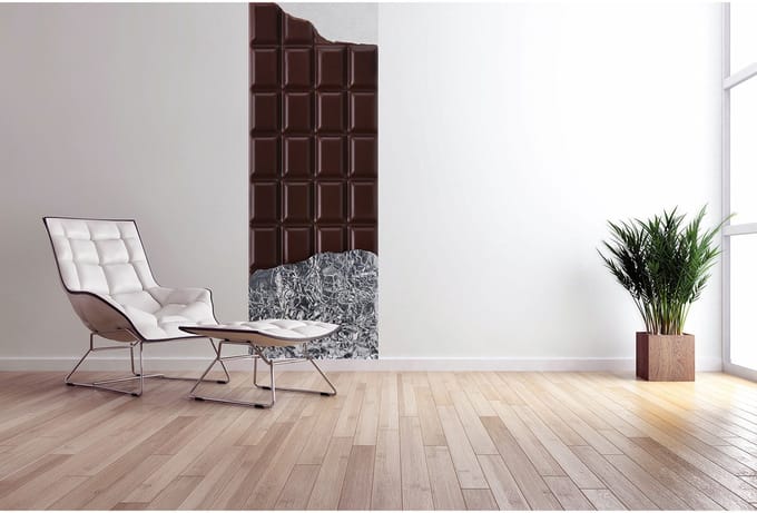 Fotobehang ChocolateBar DD116189 A.S. Création XXL 5 | 3D Fotobehang