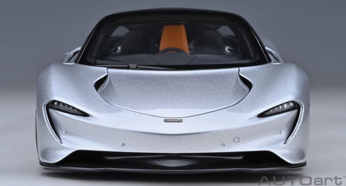 AUTOart 1/18 McLaren Speedtail, Supernova Silver