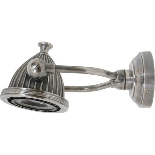 KS Verlichting Wandlamp Benton Antiek Zilver