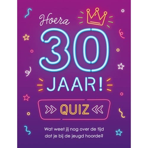 Quiz Hoera 30 Jaar! - Jens de Wit