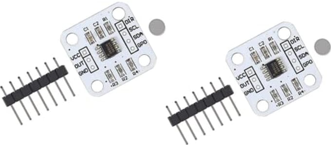 2 stuks magnetische encoder met 12-bit hoge precisie voor hoekmeting