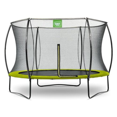 EXIT Silhouette Trampoline ø305cm - Op Poten - Rond - Trampoline Buiten - Voor Kinderen - Groen