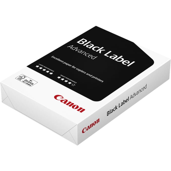 Kopieerpapier Canon Black Label Advanced A3 80gr wit 500 vel