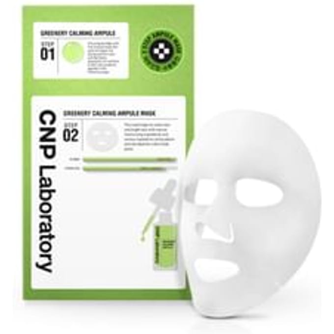 CNP Laboratory - Greenery Calming Ampule 2-Step Mask 1.5ml + 30ml x 1 sheet