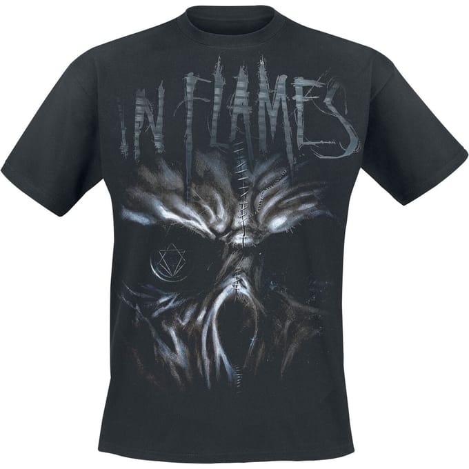 In Flames Ghost Heren T-shirt - zwart - M