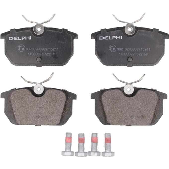 Remblokset DELPHI LP522, achter