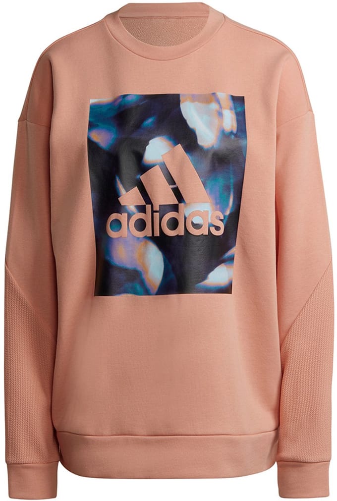 adidas Youforyou Sweatshirt Abrikoos Dames - Maat XS