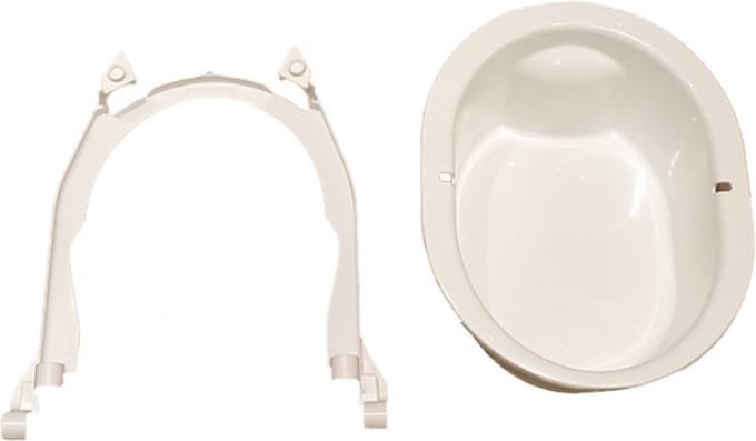 Prima toiletframe - toiletemmer en houder