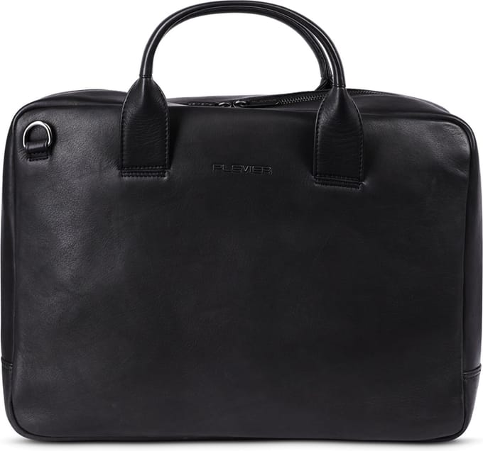 Plevier Gherkin laptoptas 16 inch zwart.