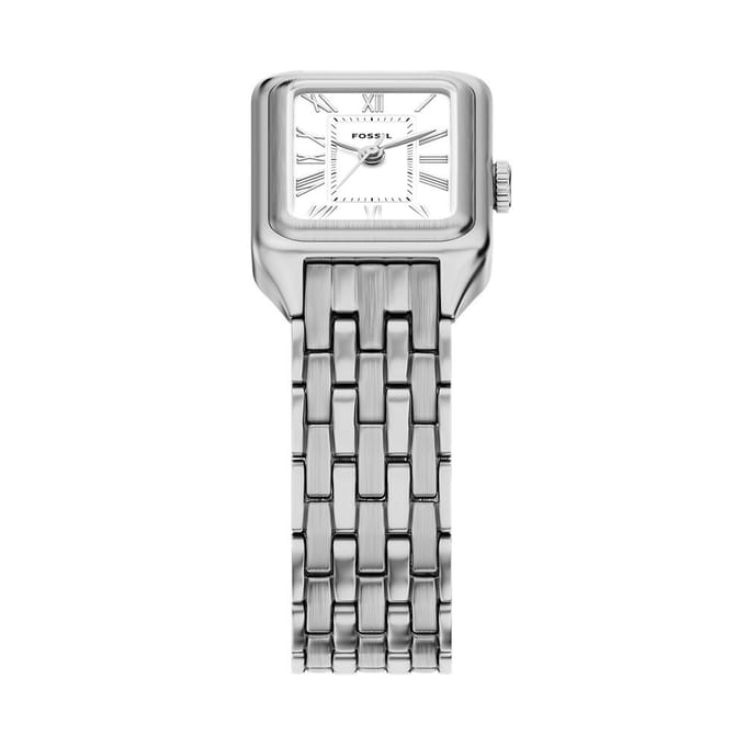 FOSSIL ES5469 Vrouwen Horloge 18 mm - Zilverkleurig