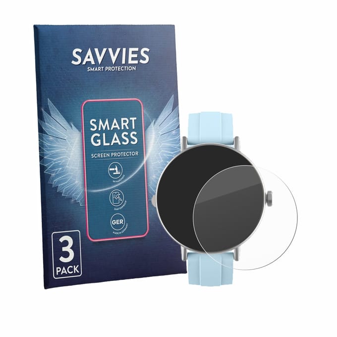 3 Stuks Savvies Screenprotector - geschikt voor Gydom DR05 - beschermfolie glas transparant