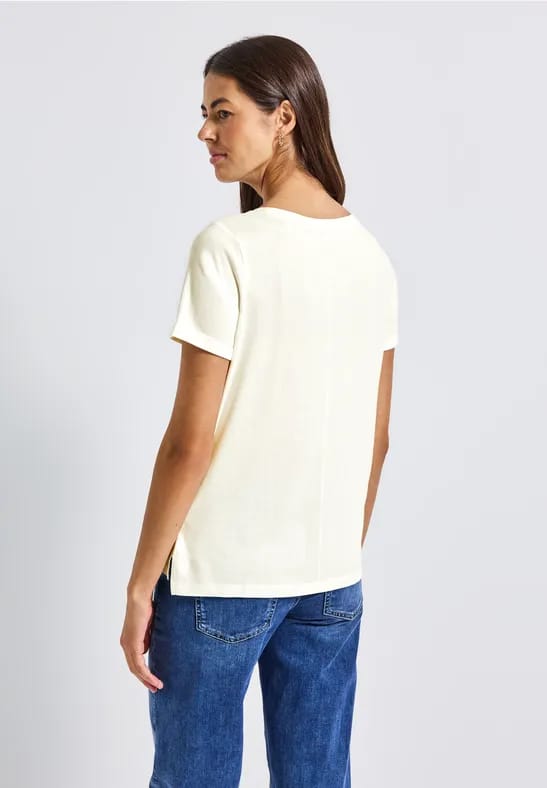 Shirt met print aan de voorkant