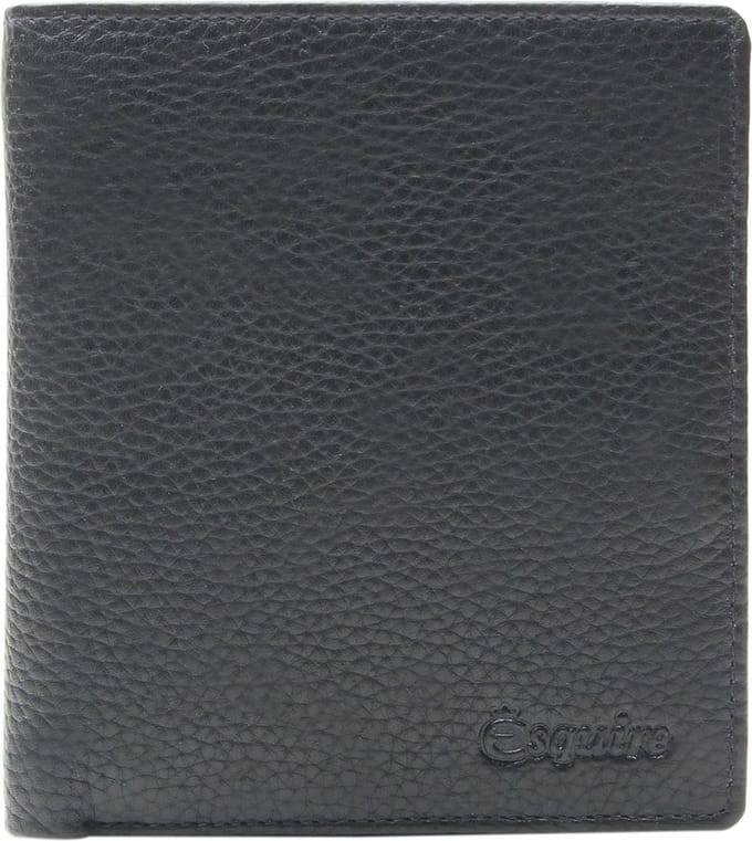 Esquire Leren portemonnee Primavera Men Wallet Black zwart