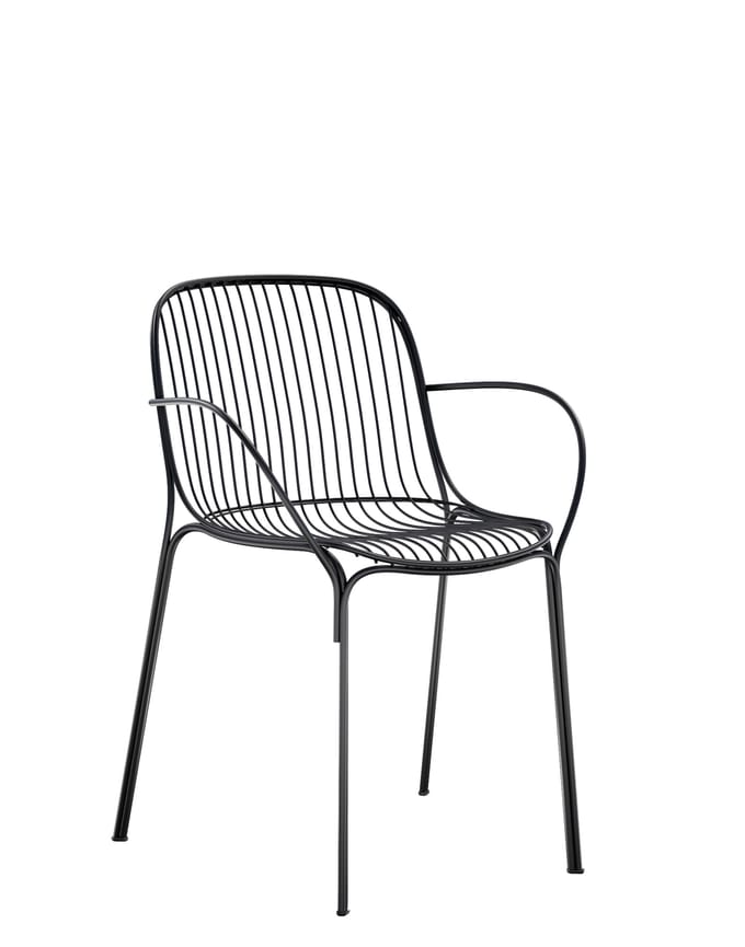 Kartell Hiray Armleunstoel - zwart