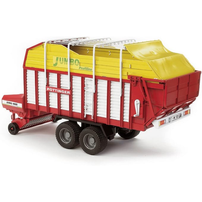 Bruder - Pöttinger Jumbo - 6600 - Profiline Laadwagen - schaal 1:16