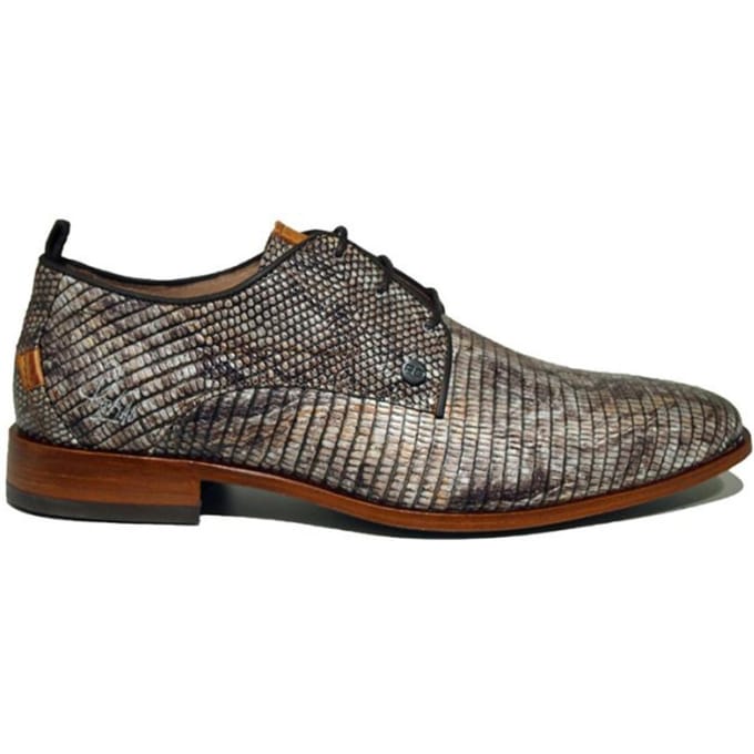 Rehab Greg Marble heren nette veterschoen - Beige multi - Maat 42