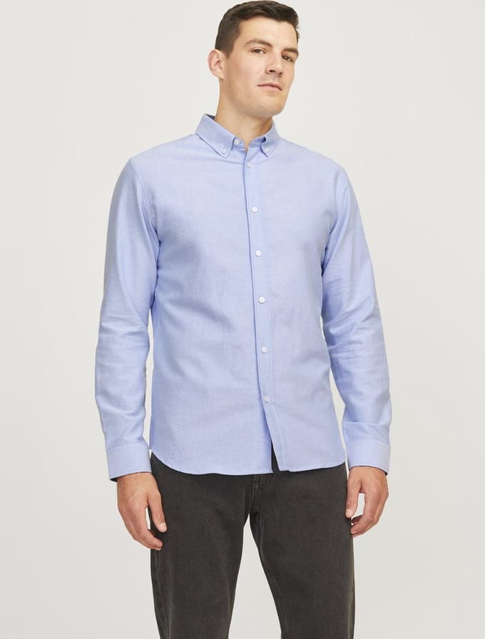 JJREBEL - JREBOSCAR SHIRT LS NOOS Heren Overhemd
