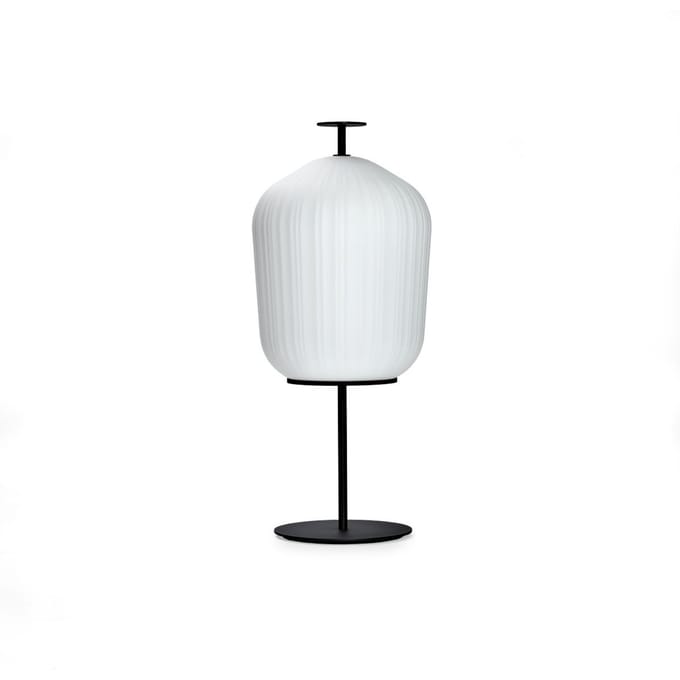 ClassiCon Plisséé Staande lamp / Vloerlamp - zwart