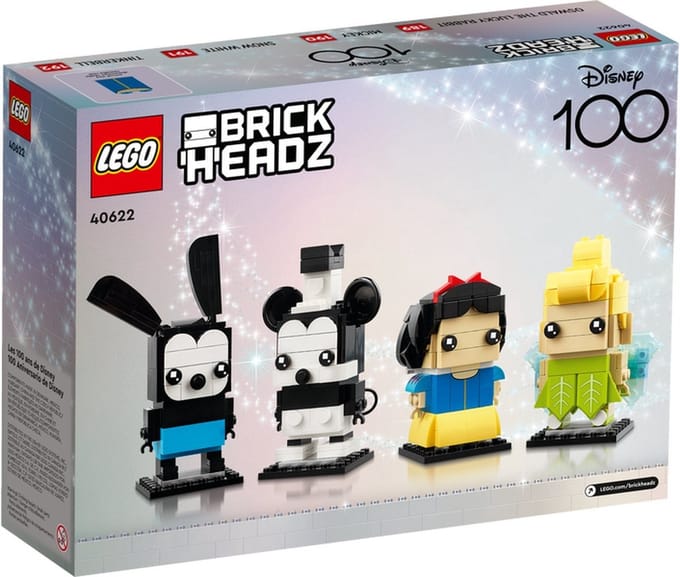 LEGO Disney 100th Celebration, Bouwpakket, 10 jaar, Kunststof, 0 stuk(s), 513 g