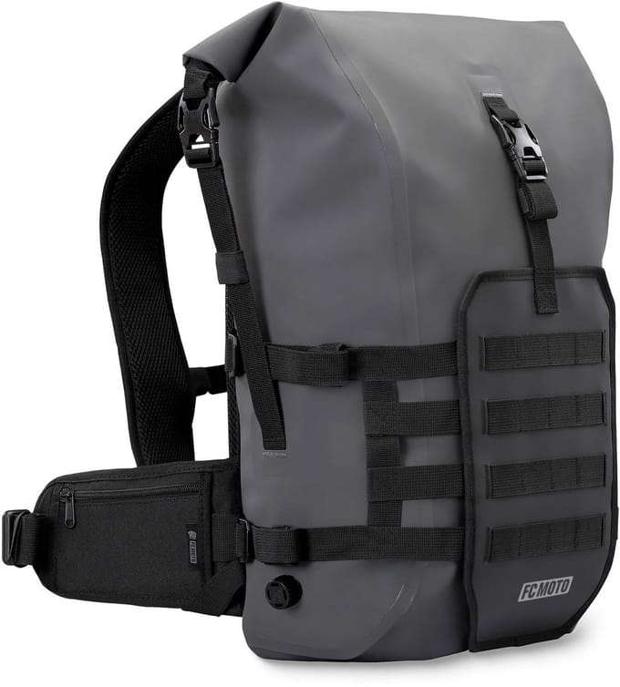 FC-Moto Ever-ST Roll-Top 26 L waterdichte rugzak - Maat 26 -