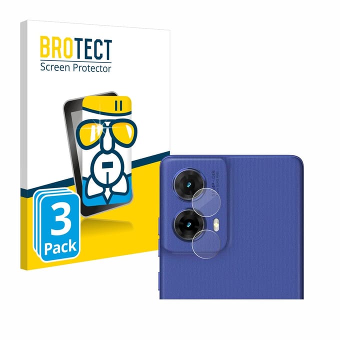 Screenprotector 3 Stuks voor Motorola Moto G85 (ALLEEN Camera) Beschermglas transparant