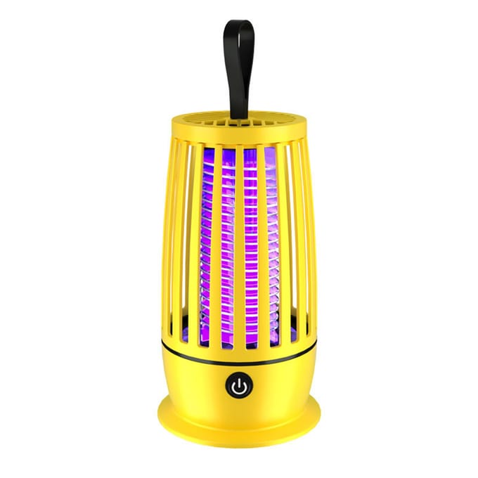 Buiten Thuis Kamperen Binnen USB Oplaadbare Lichtgolf Muggenlamp Elektrische Schok Muggenvanger