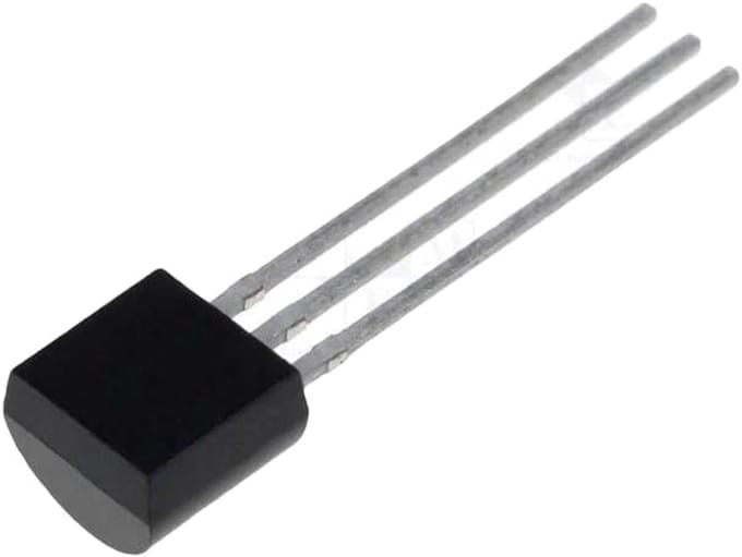 NPN Transistor - Bipolaire Component - Elektronische Schakeling - 200V Collector - 0.5A Stroom - Transparant