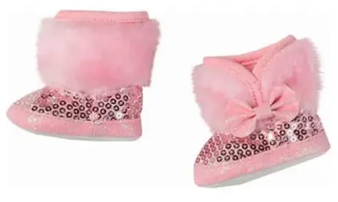 Zapf Creation Baby Born Winterboots Zilver