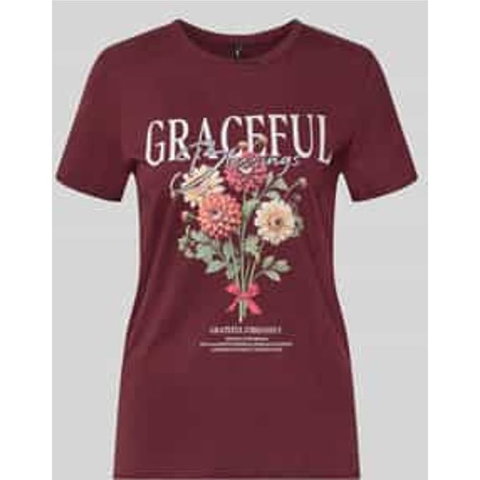 regular fit T-shirt van puur katoen 'ONLLUCY'