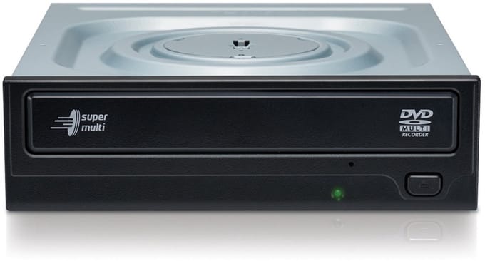 Hitachi - LG GH24NSD5 - Bulk - DVD writer - Serial ATA - Zwart