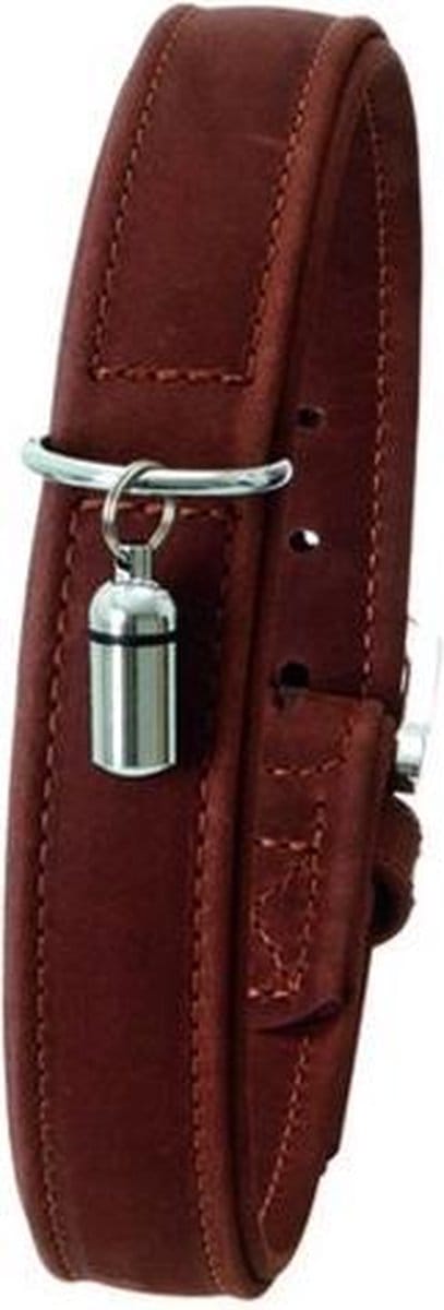 Karlie buffalo halsband bruin