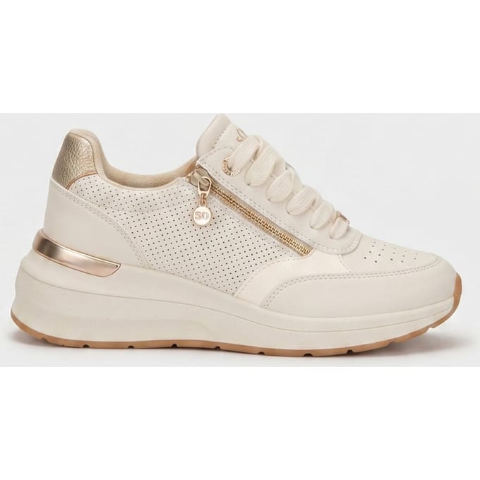 Leren veterschoenen voor dames s.Oliver