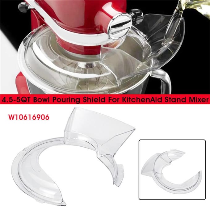 Spatdeksel voor Blender Mixer Spatdeksel Transparant Plastic Roerbekerafdekking voor Keukengereedschap white