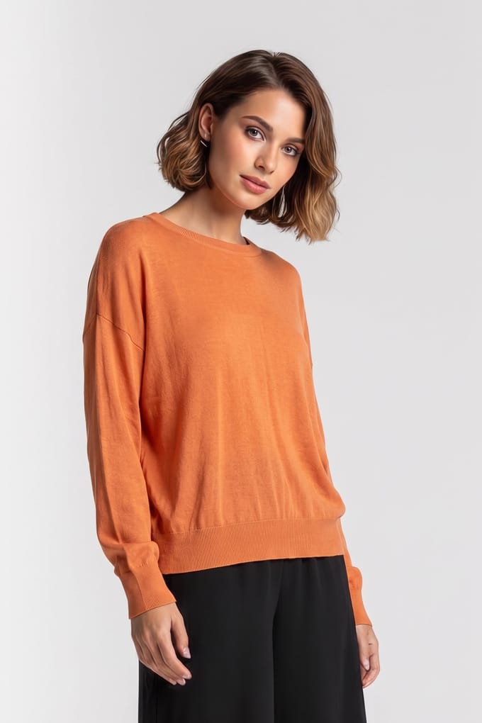 ARKET Wyoming Sweater Orange Größe: S | Pullover Outlet | Damen | Orange