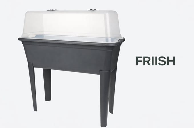 Kweektafel | Zwart | 76 x 37 x 25 cm | FRIISH