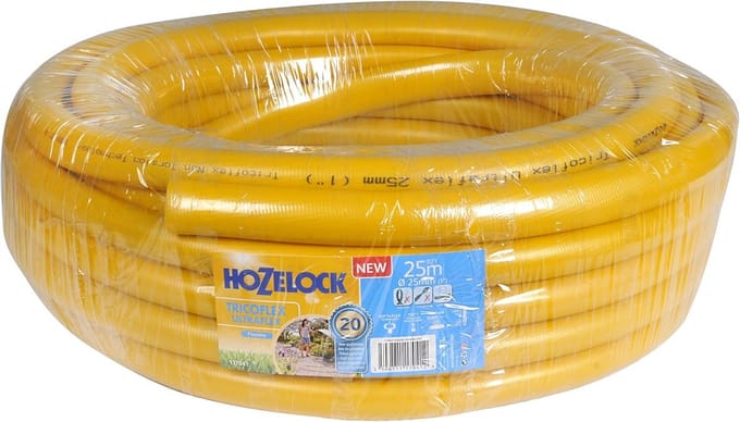 Tuinslang - Flexibele slang - Water geven - Knikbestendige structuur - 25 meter - Geel