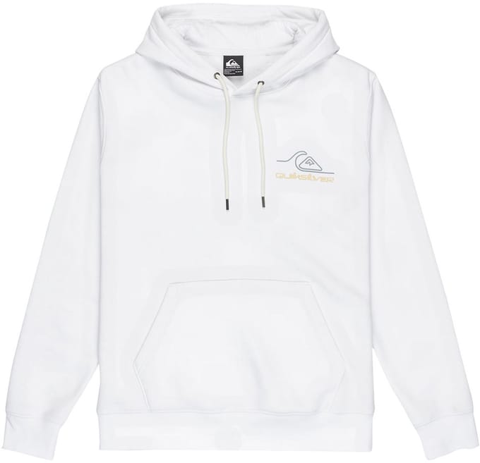 Quiksilver Light Waves Hoodie Wit XL Man
