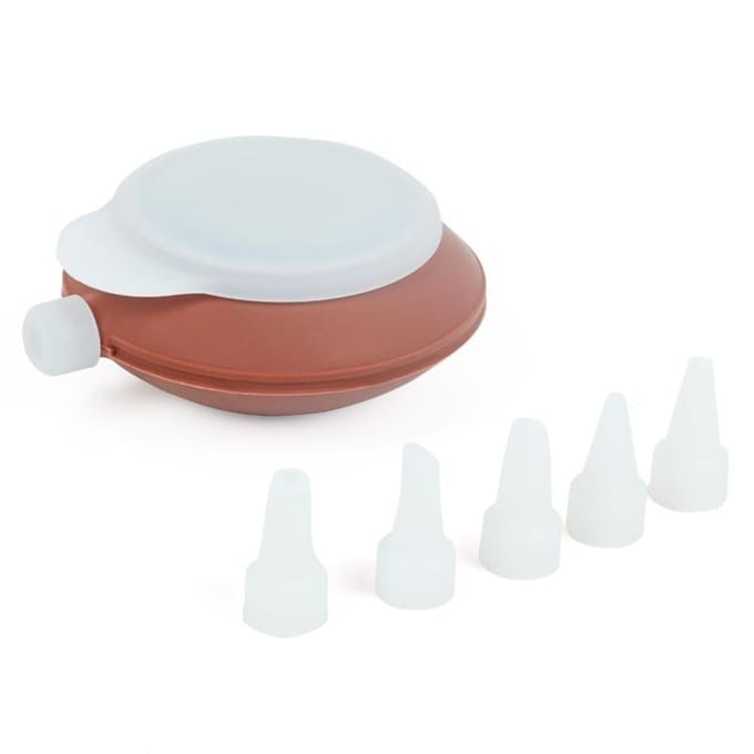 Décoration de gâteau en Silicone à motifs, Macaron, buse de Pot à motifs, buse de crème, accessoires de cuisson, outil de cuisine white