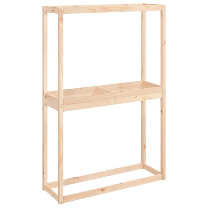 vidaXL - Bandenrek - 120x40x180 - cm - massief - grenenhout